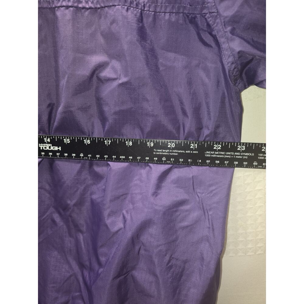 Liz Claiborne purple Acadia anorak windbreaker jacket small stain - Picture 6 of 10